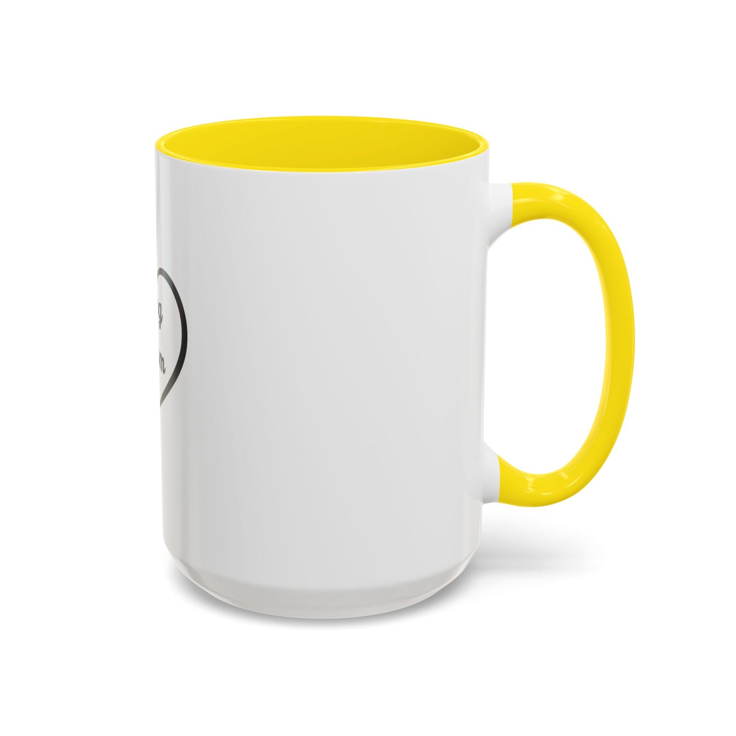 Dog Mom Accent Coffee Mug