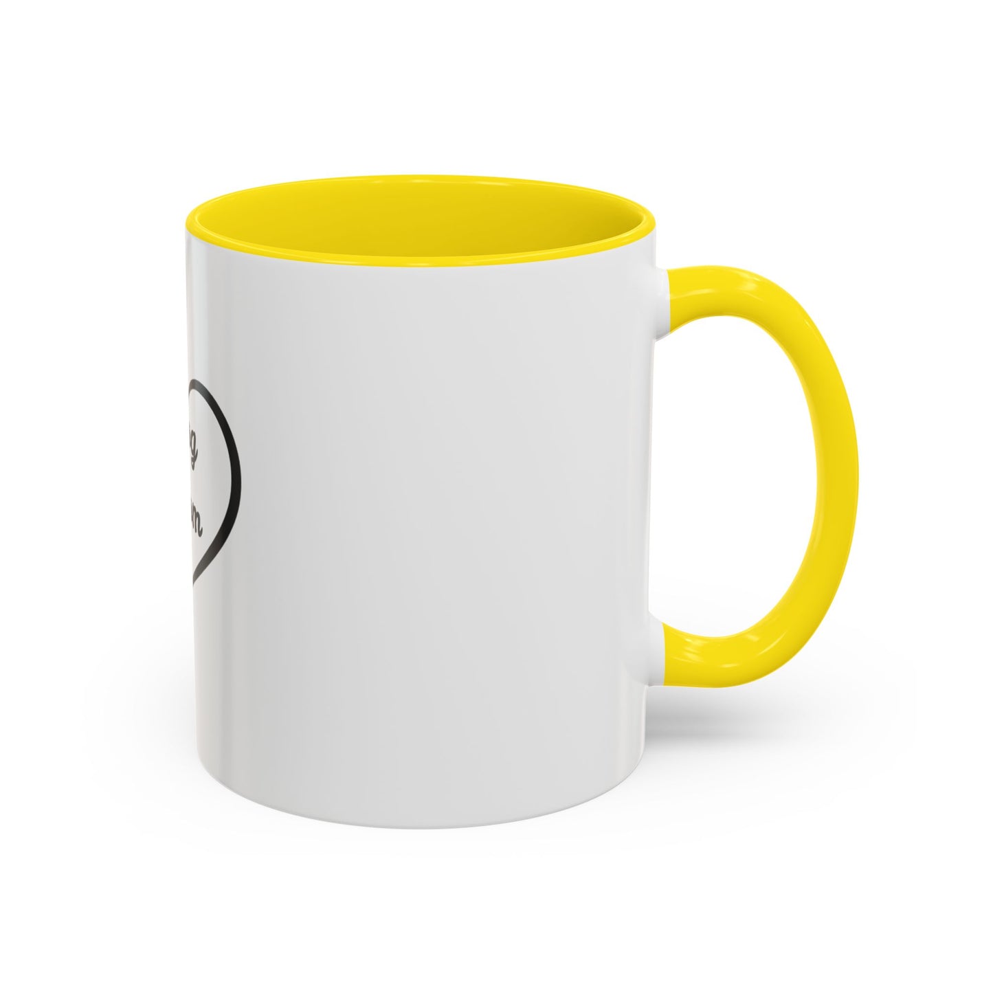 Dog Mom Accent Coffee Mug