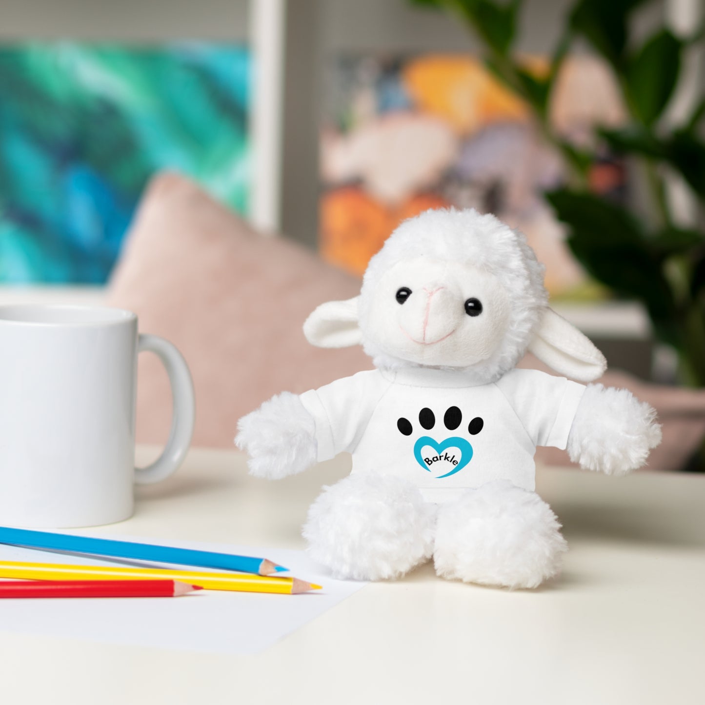 Stuffed Toy with Barkle Tee
