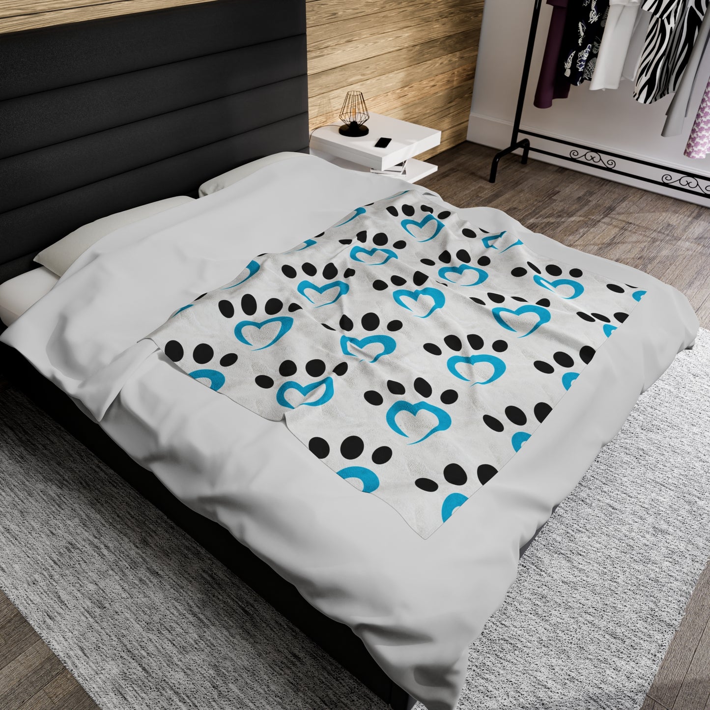 Velveteen Plush Barkle Blanket
