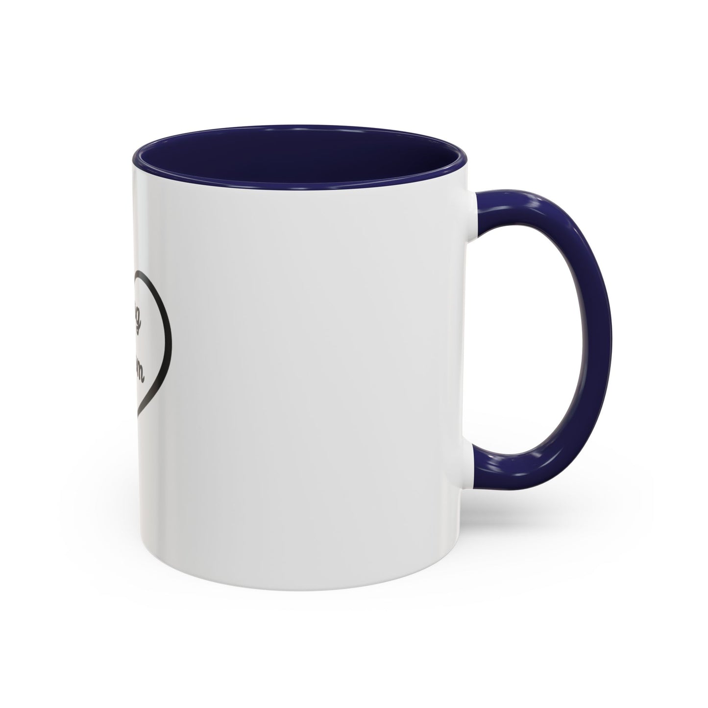 Dog Mom Accent Coffee Mug