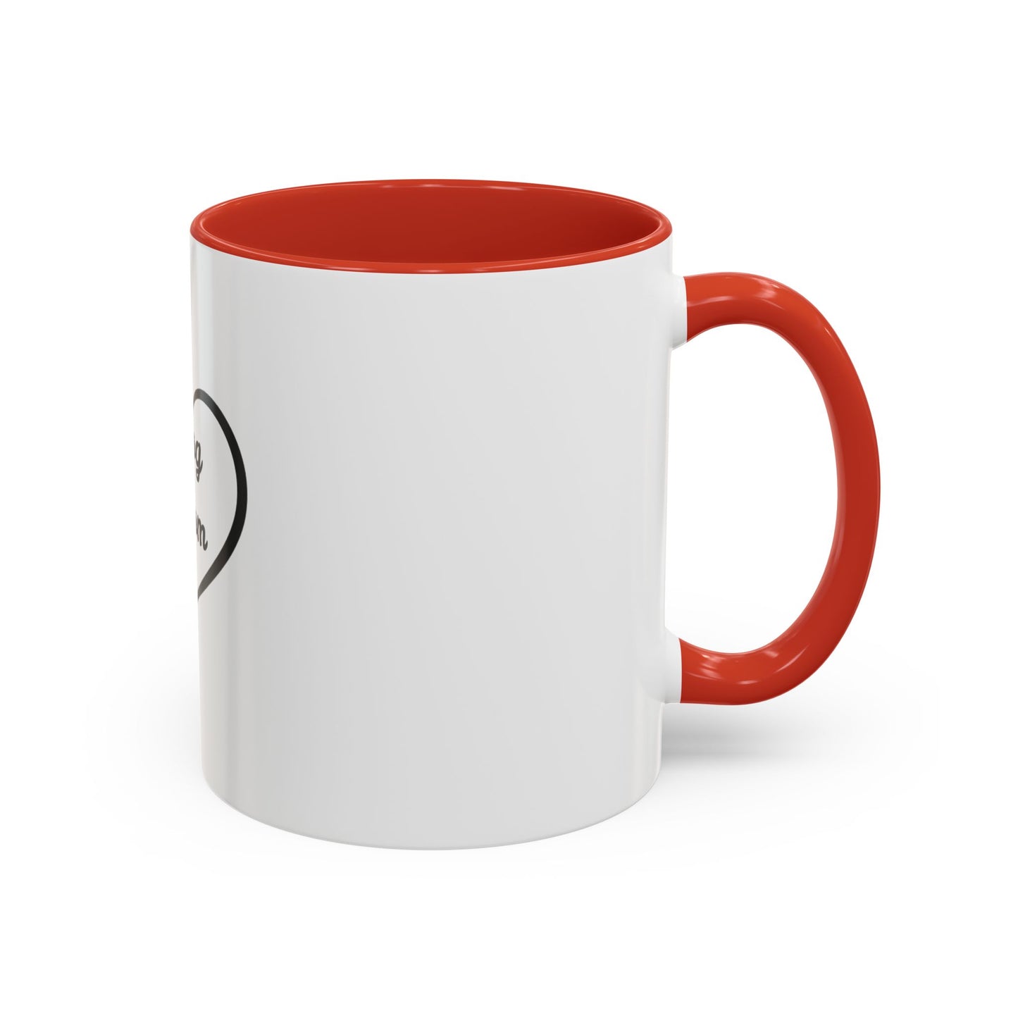 Dog Mom Accent Coffee Mug