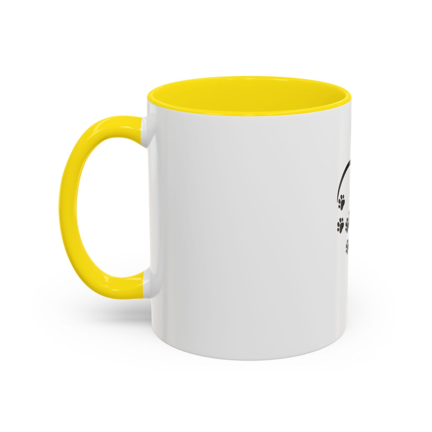 Dog Mom Accent Coffee Mug