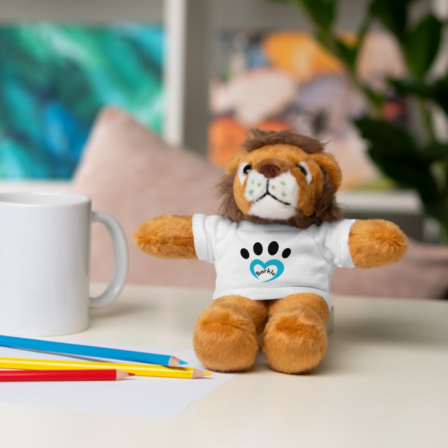 Stuffed Toy with Barkle Tee