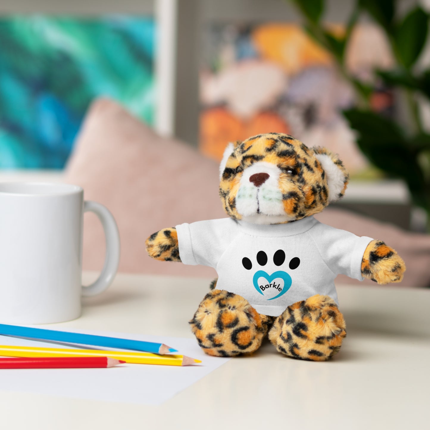 Stuffed Toy with Barkle Tee