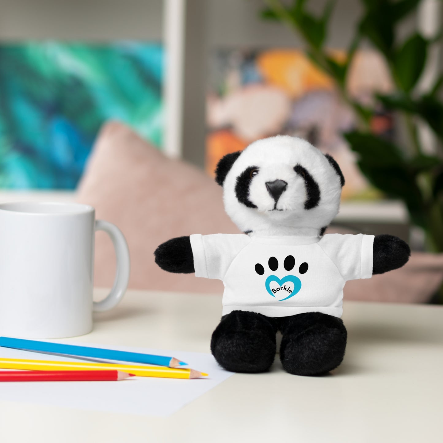 Stuffed Toy with Barkle Tee