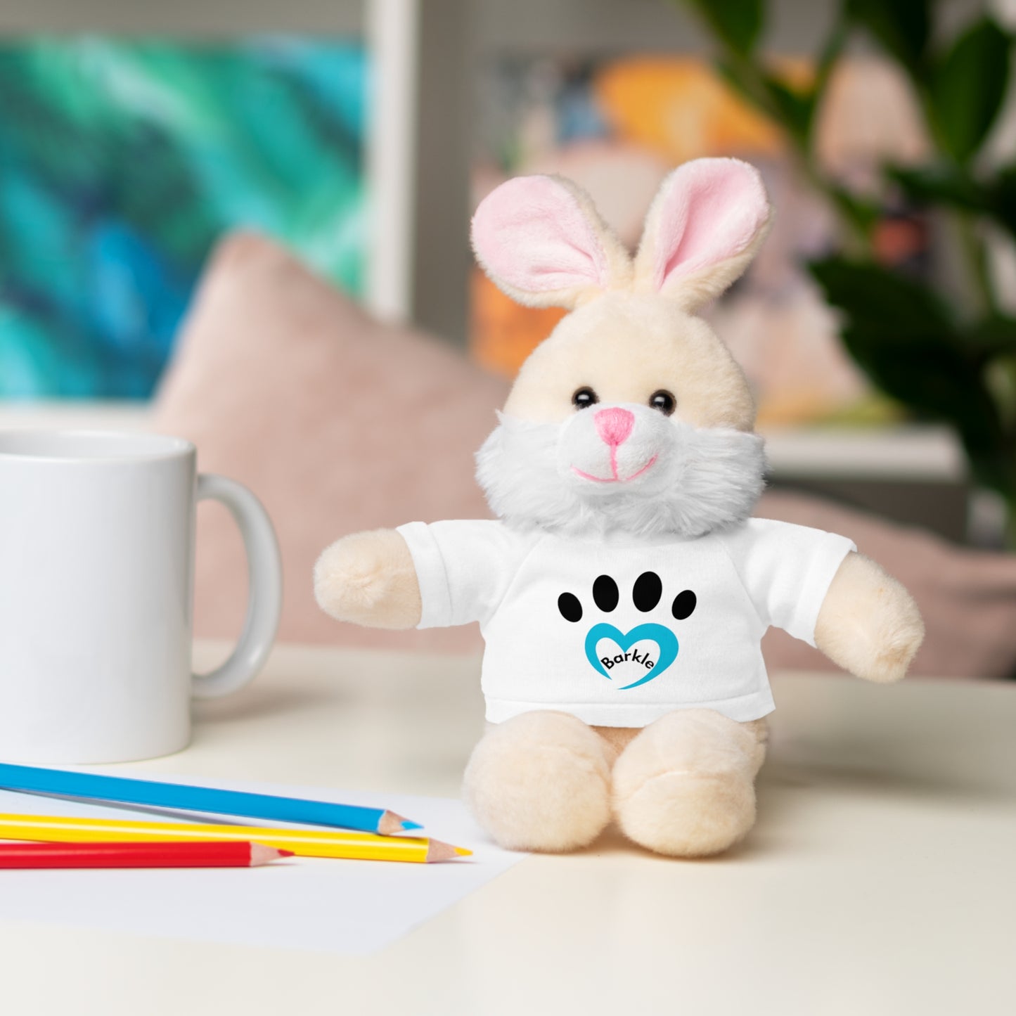 Stuffed Toy with Barkle Tee