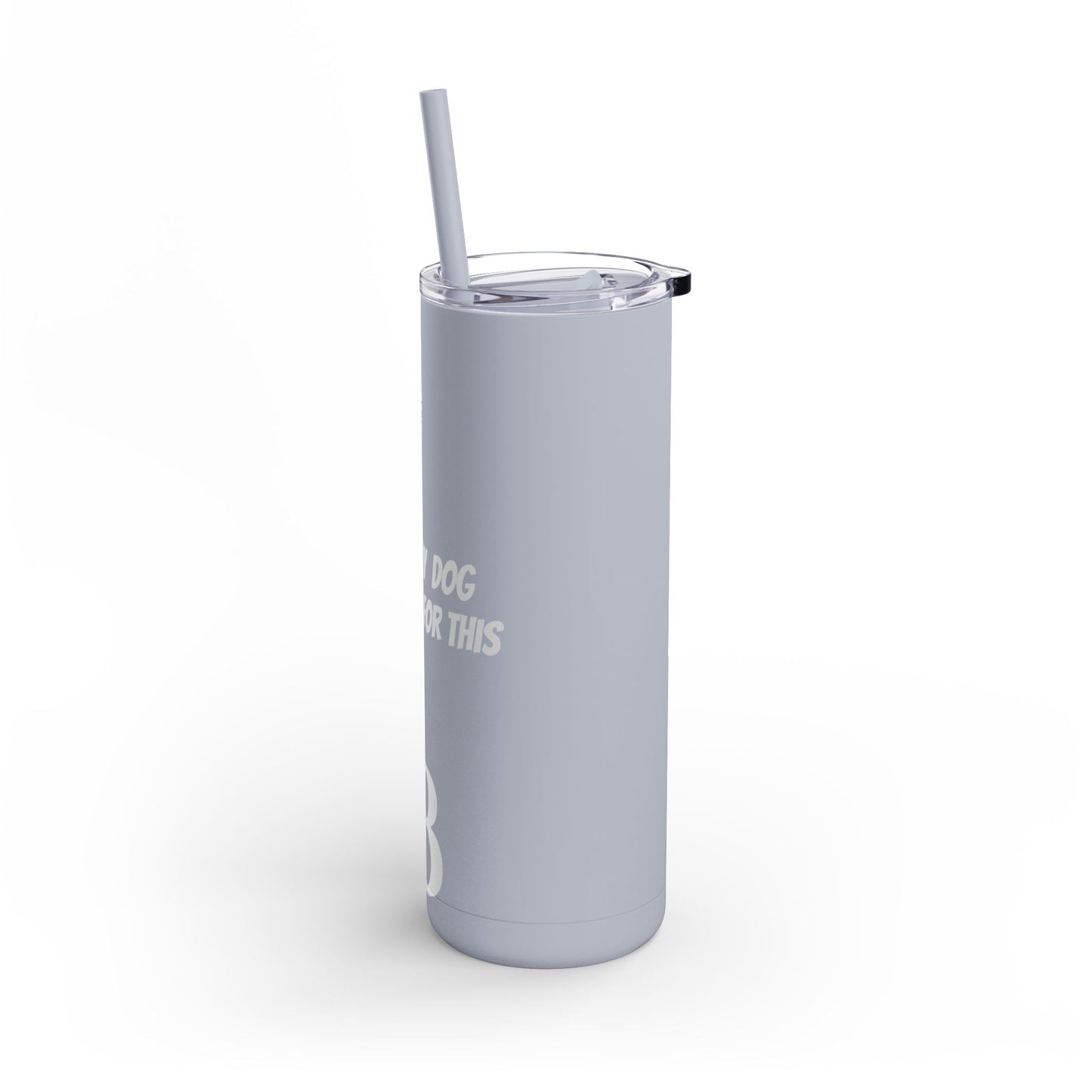 Barkle "B" Signature Skinny Matte Tumbler, 20oz
