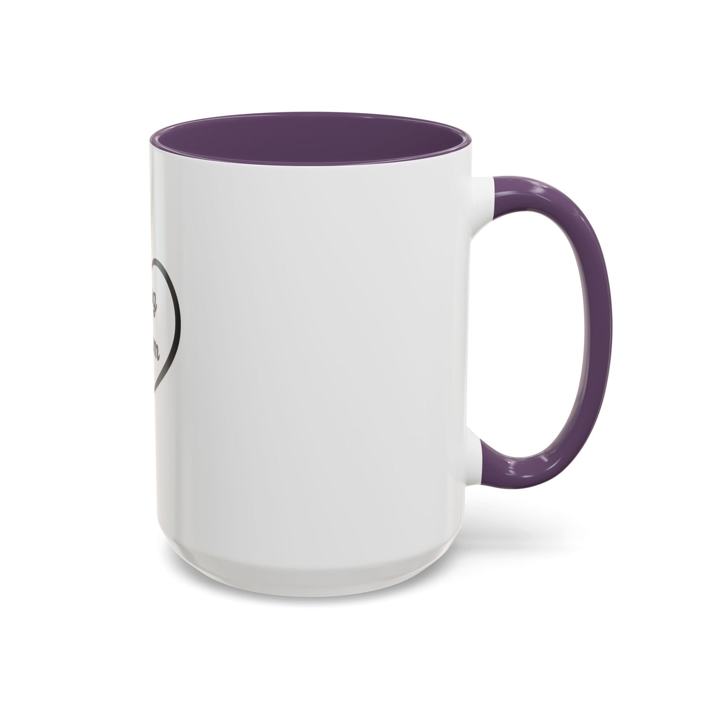 Dog Mom Accent Coffee Mug