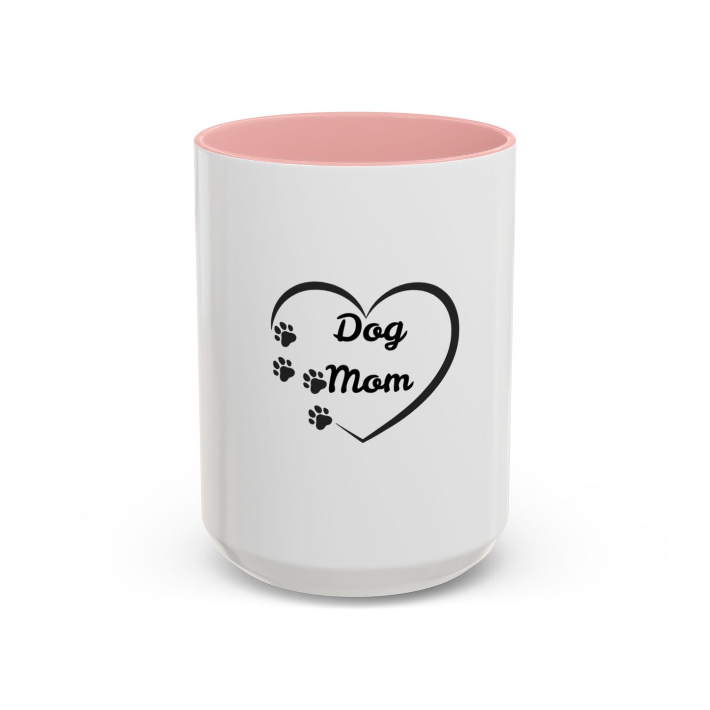 Dog Mom Accent Coffee Mug