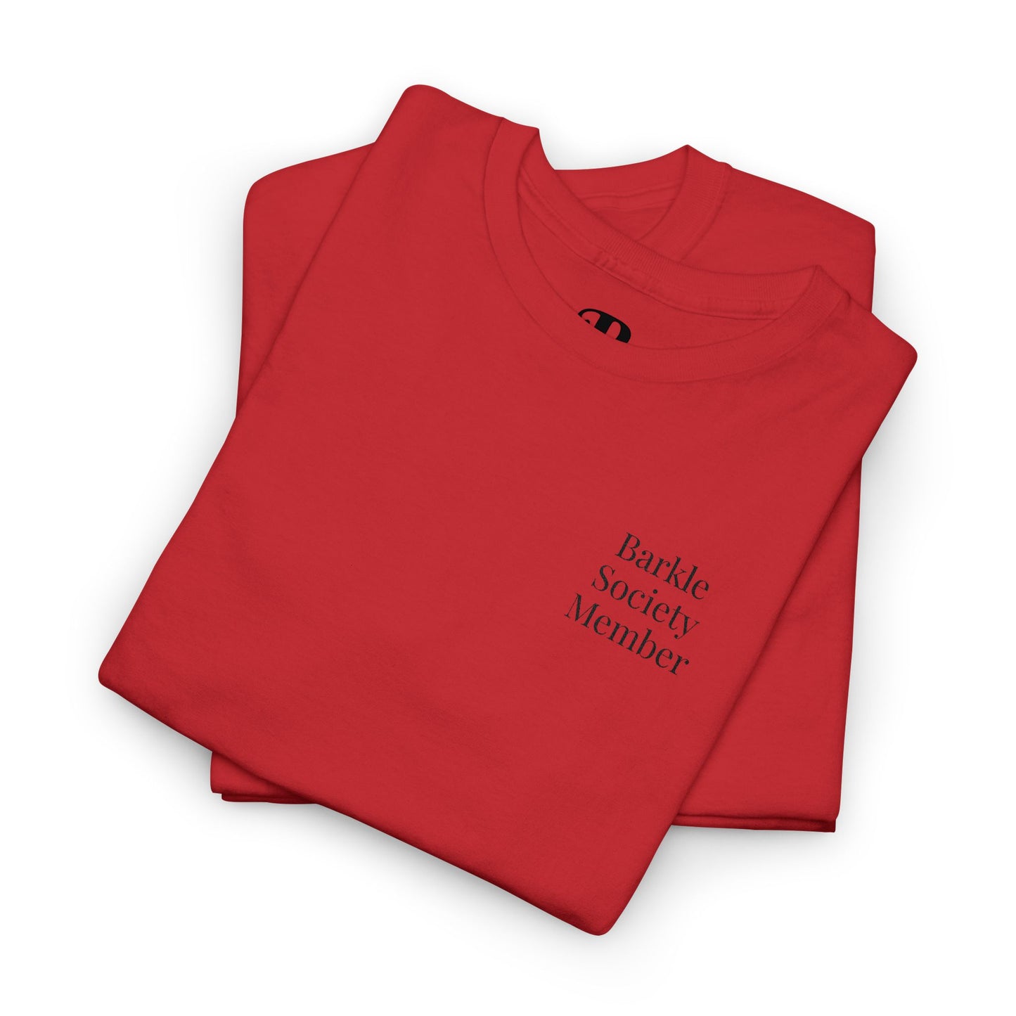Embroidered Barkle Society Unisex Heavy Cotton Tee
