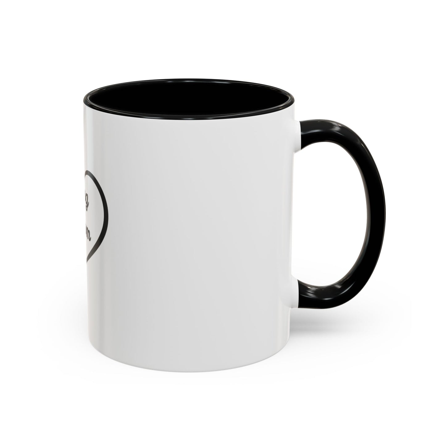 Dog Mom Accent Coffee Mug
