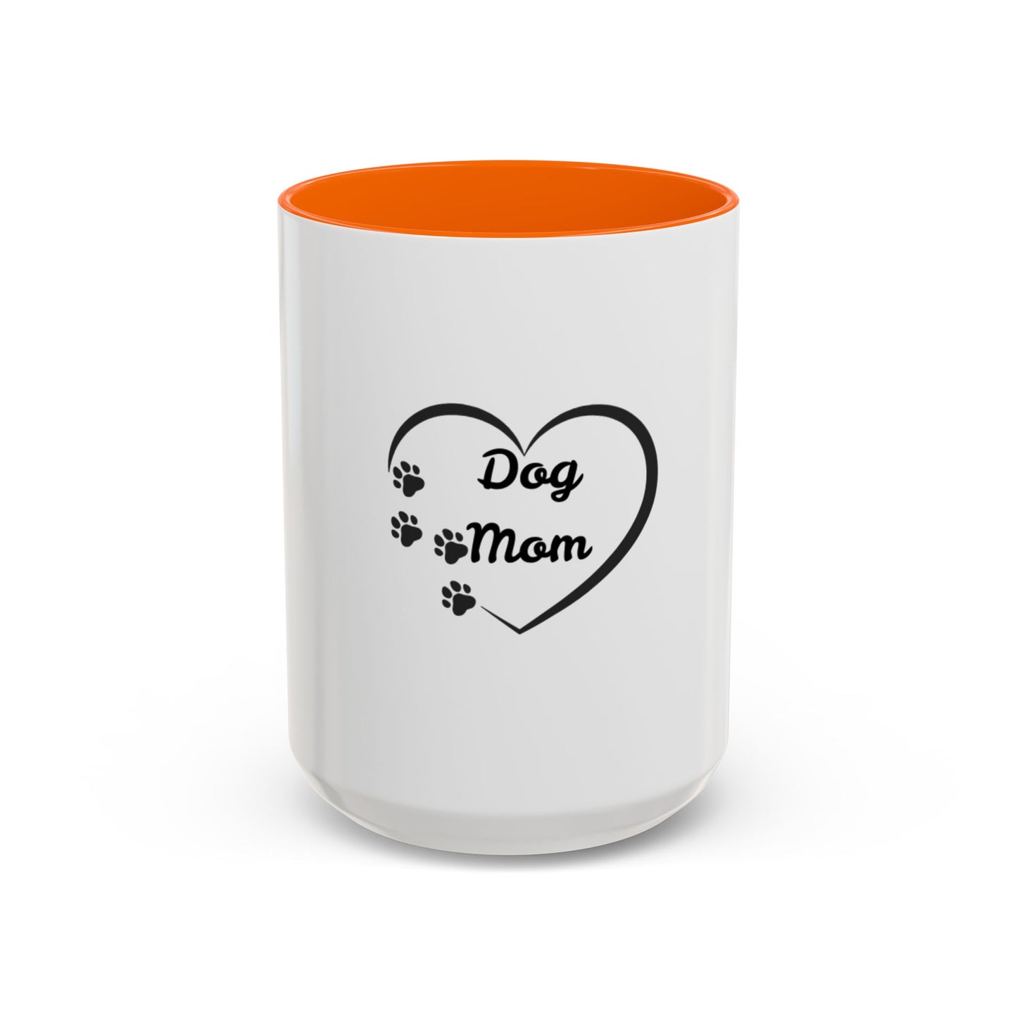 Dog Mom Accent Coffee Mug