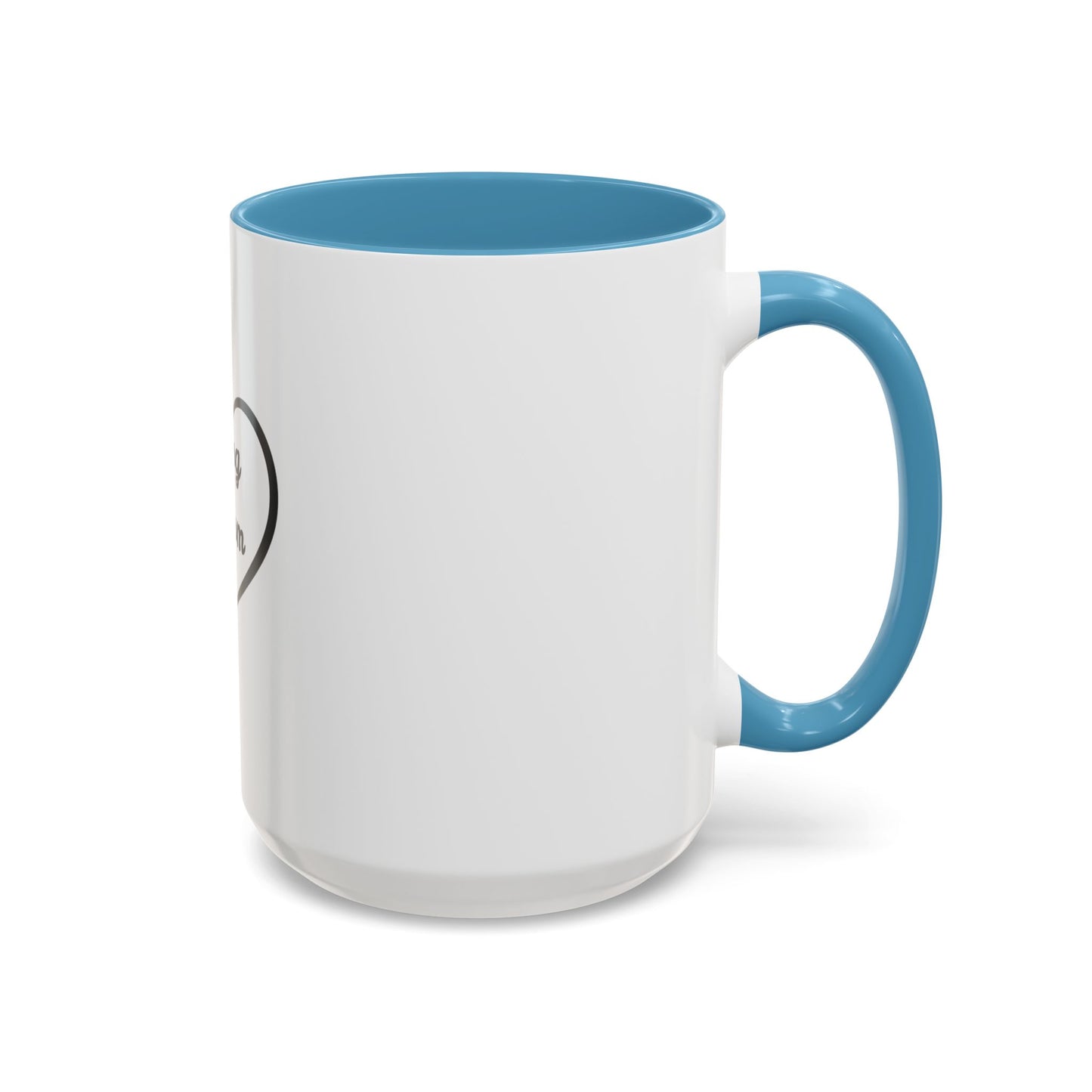 Dog Mom Accent Coffee Mug