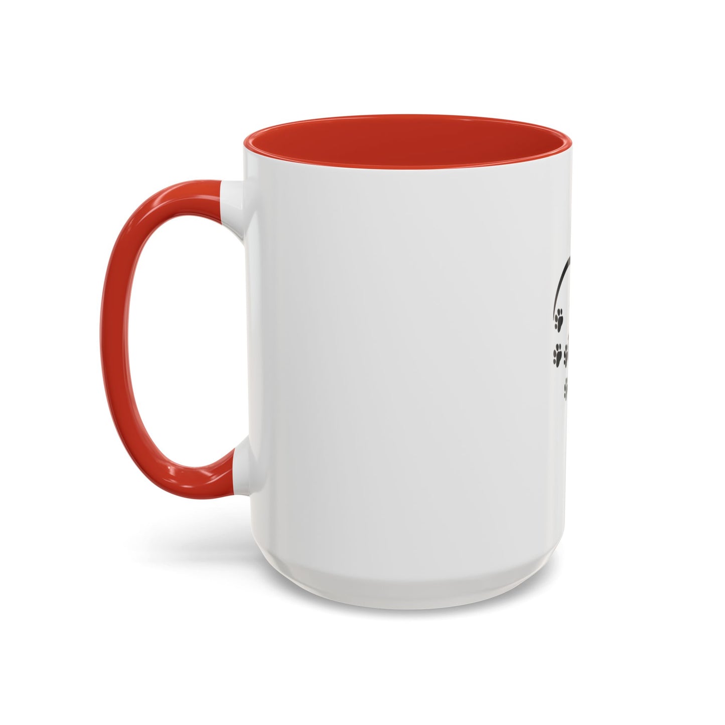 Dog Mom Accent Coffee Mug