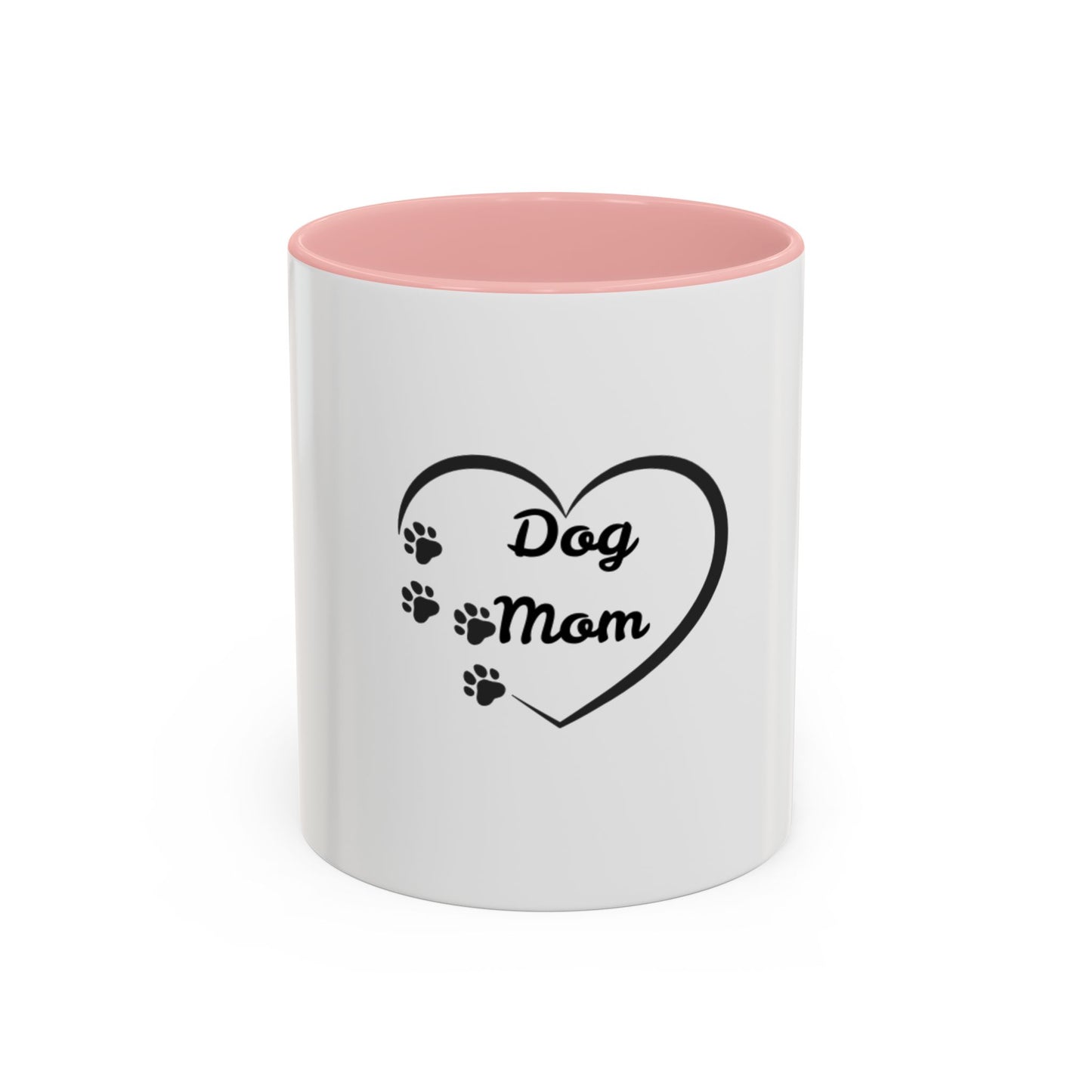 Dog Mom Accent Coffee Mug