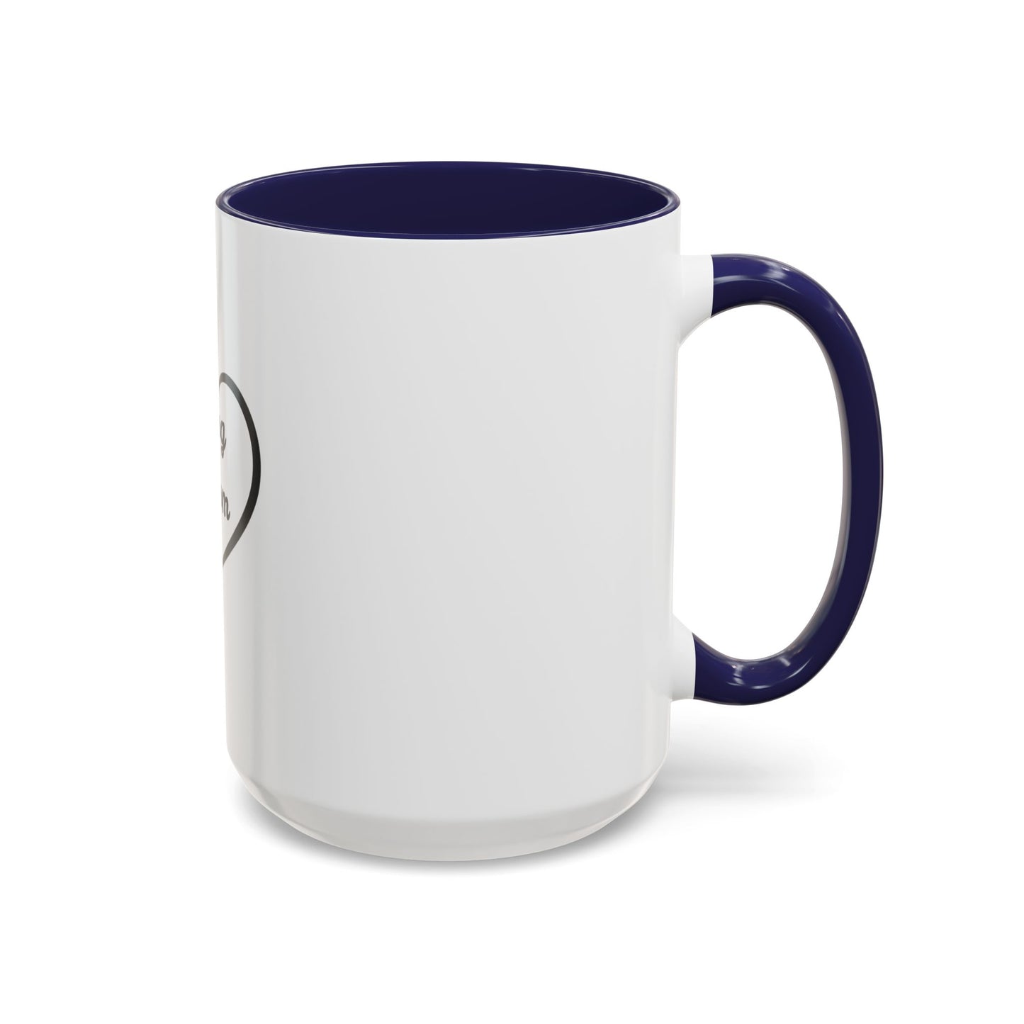Dog Mom Accent Coffee Mug