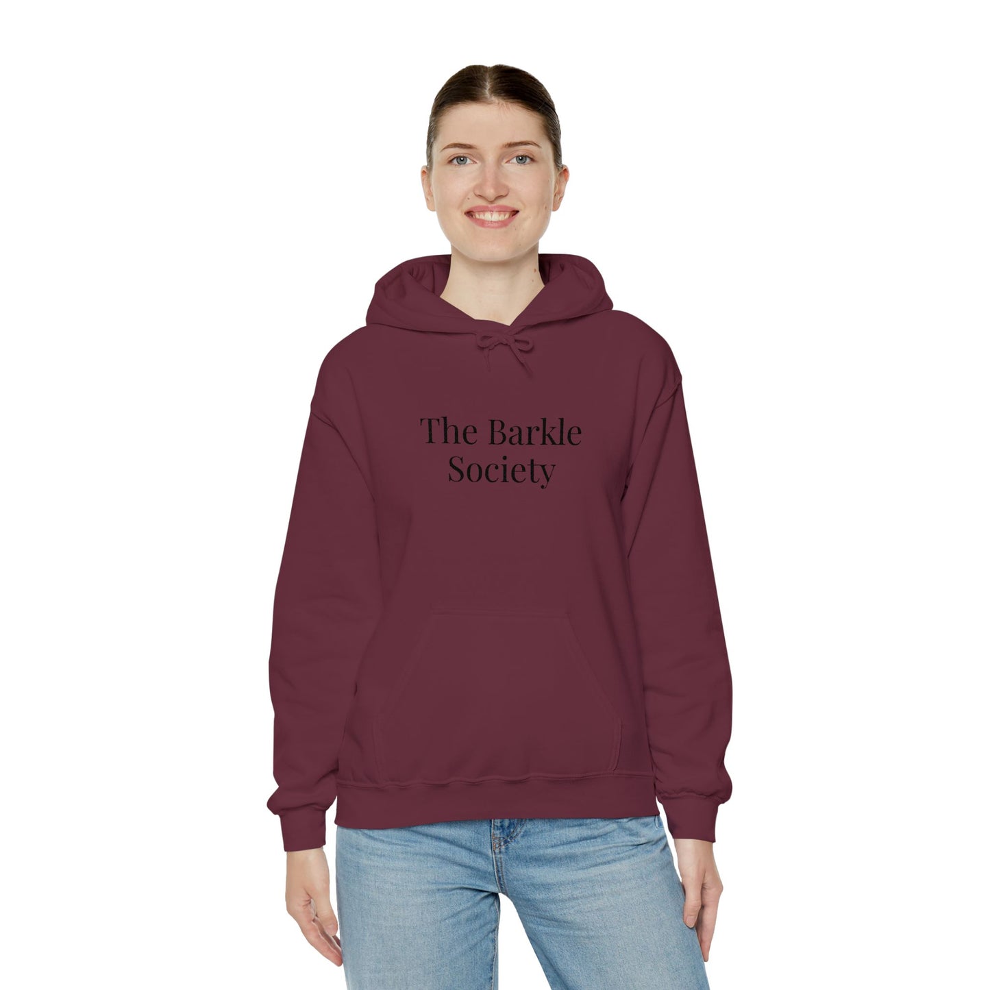 Embroidered Unisex Hooded Sweatshirt