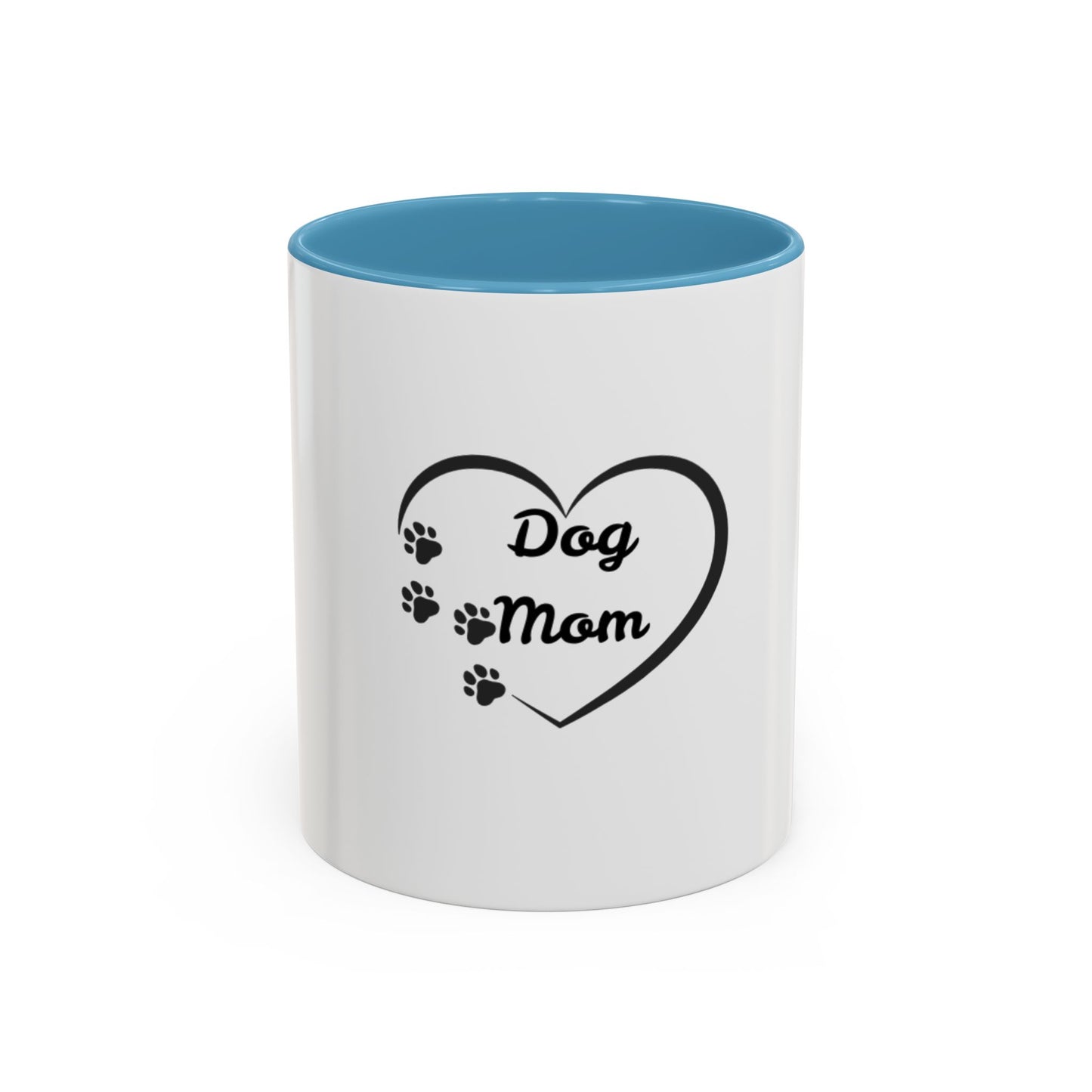 Dog Mom Accent Coffee Mug