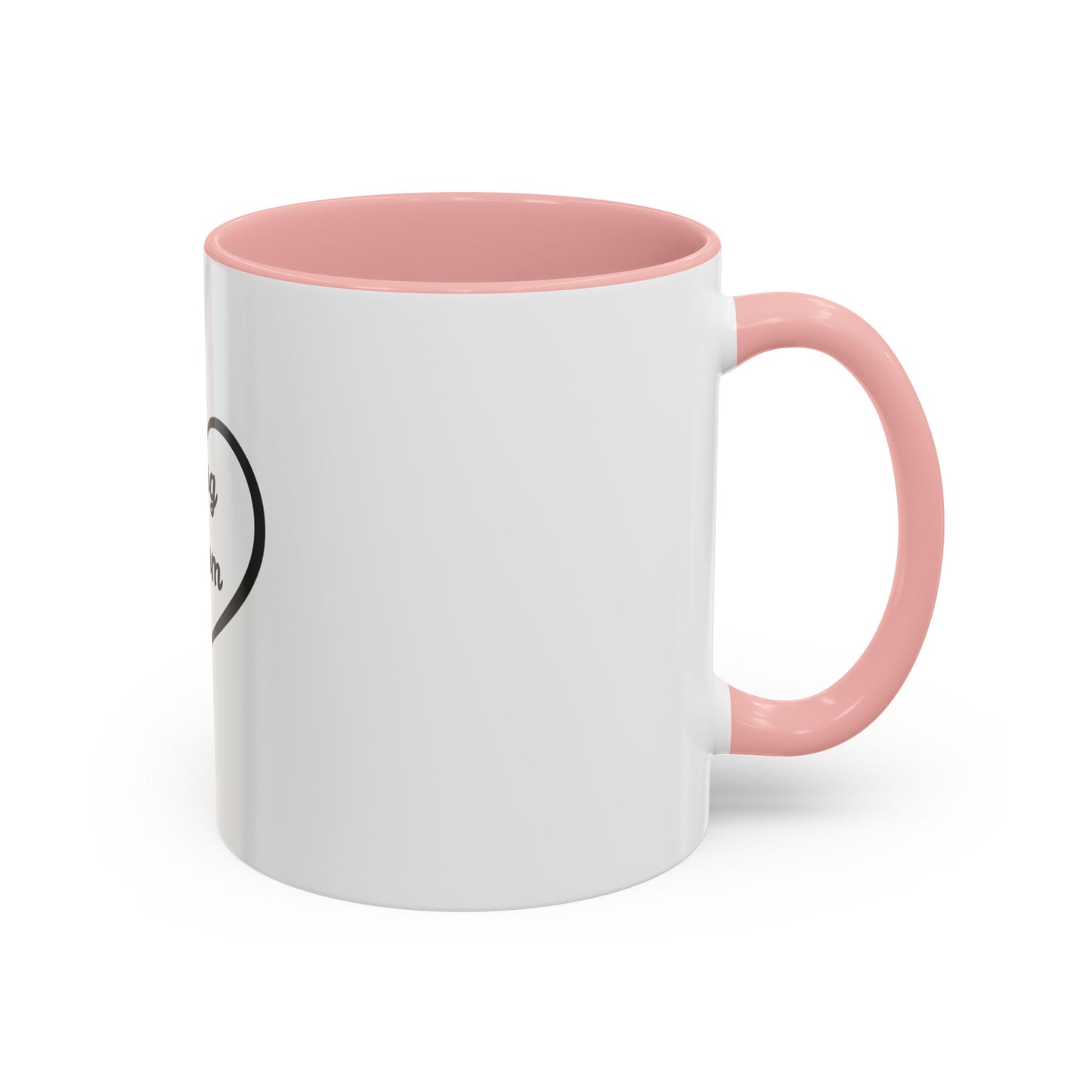 Dog Mom Accent Coffee Mug
