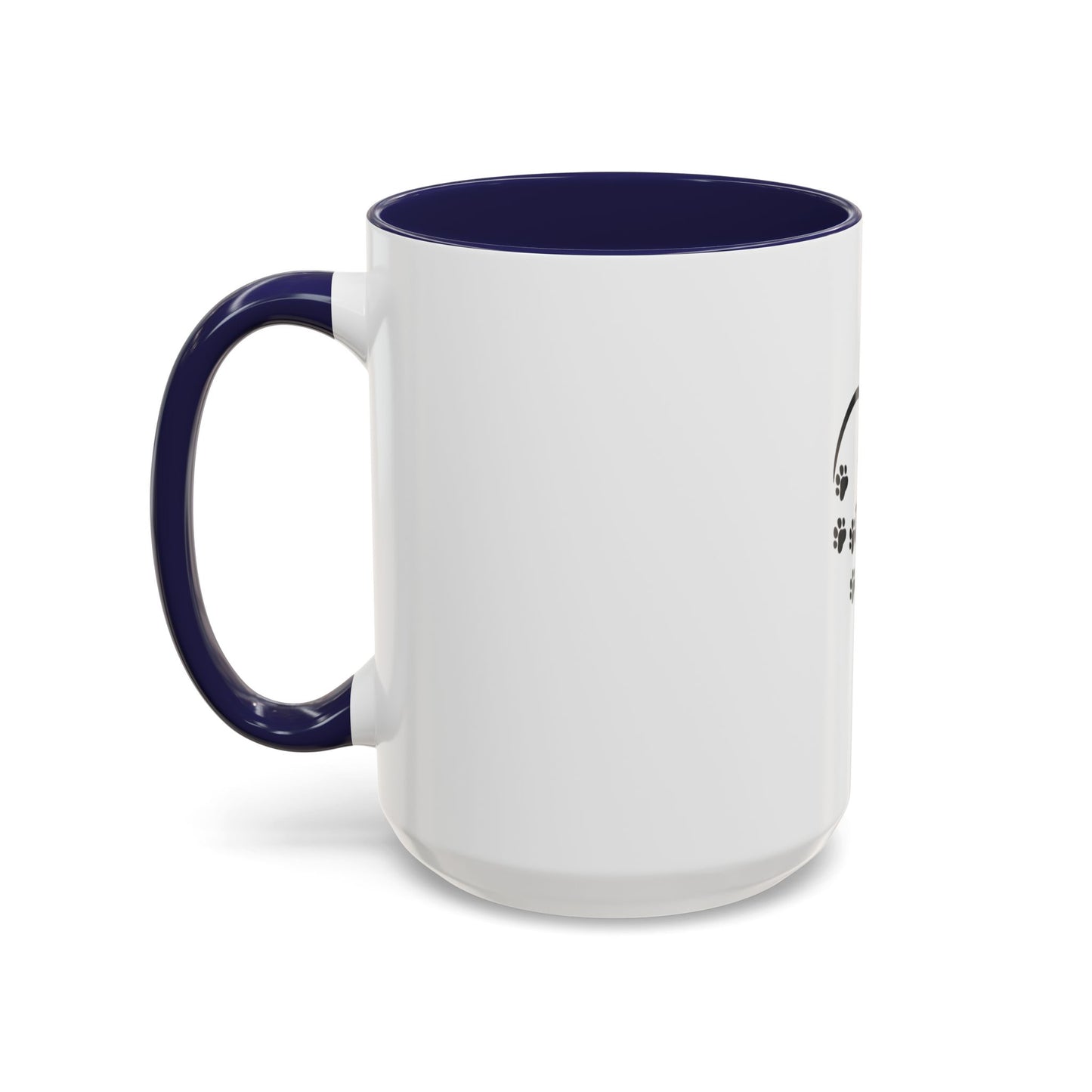 Dog Mom Accent Coffee Mug