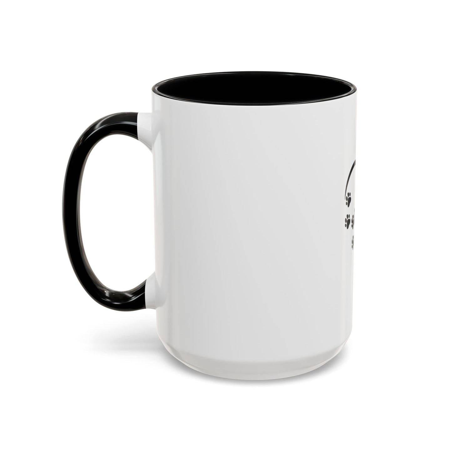 Dog Mom Accent Coffee Mug