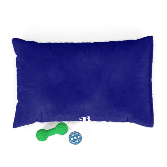 Barkle “B” Signature Navy Blue Bed