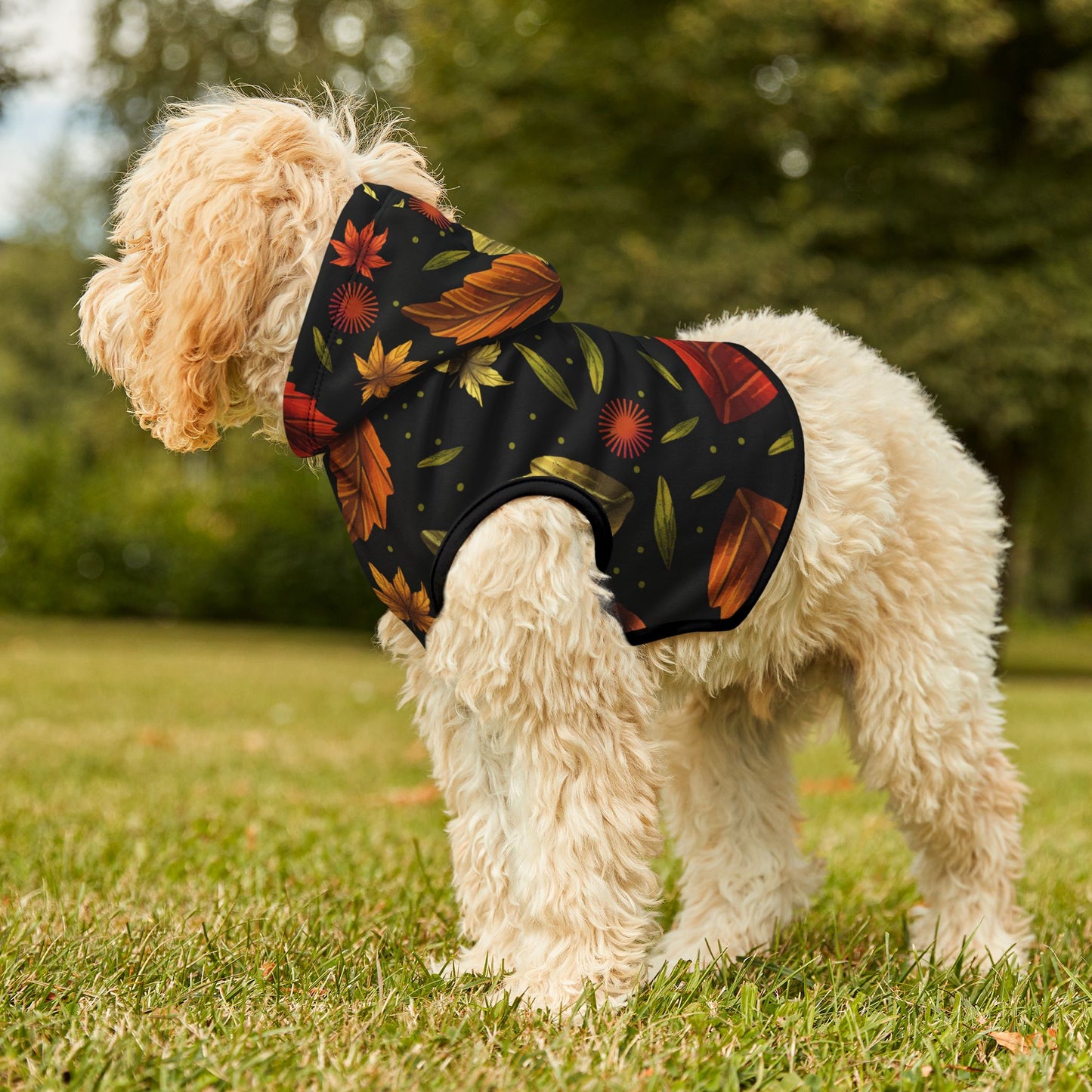 Autumn Leaves Pet Hoodie