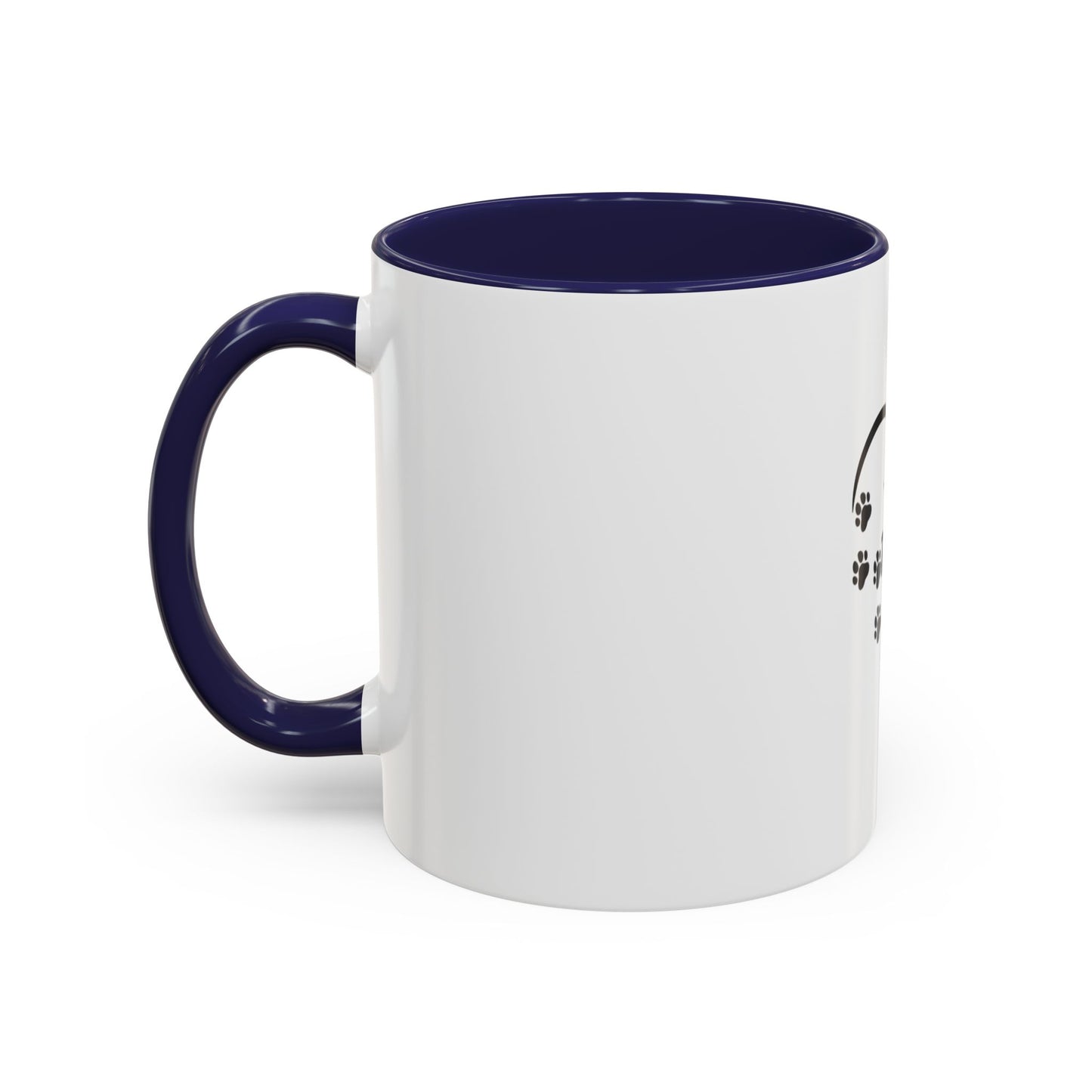 Dog Mom Accent Coffee Mug