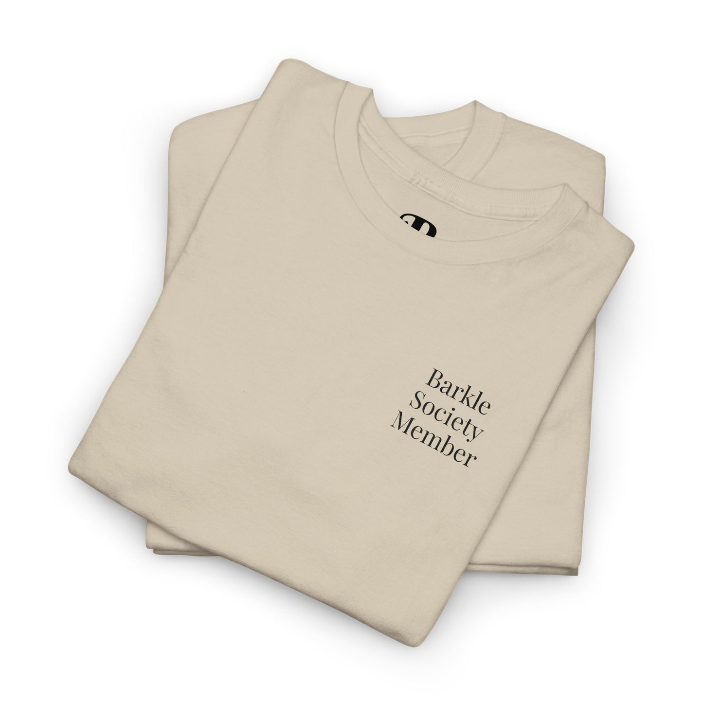 Embroidered Barkle Society Unisex Heavy Cotton Tee