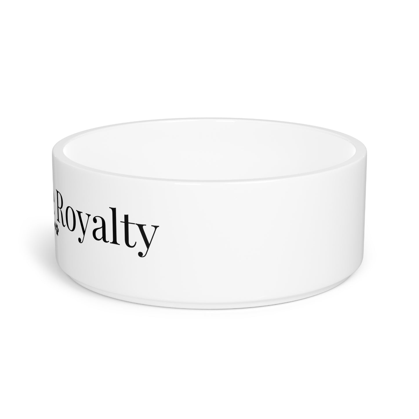 I Dine Like Royalty Pet Bowl