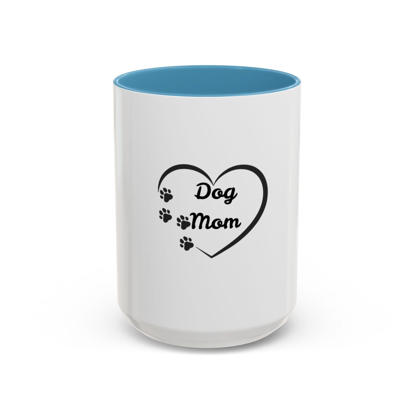Dog Mom Accent Coffee Mug