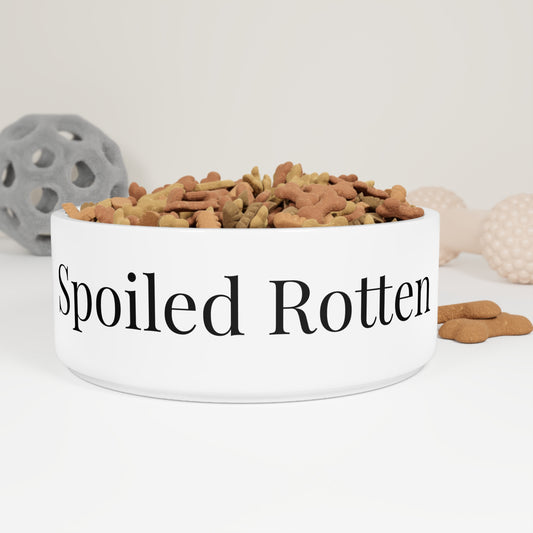 Spoiled Rotten Pet Bowl
