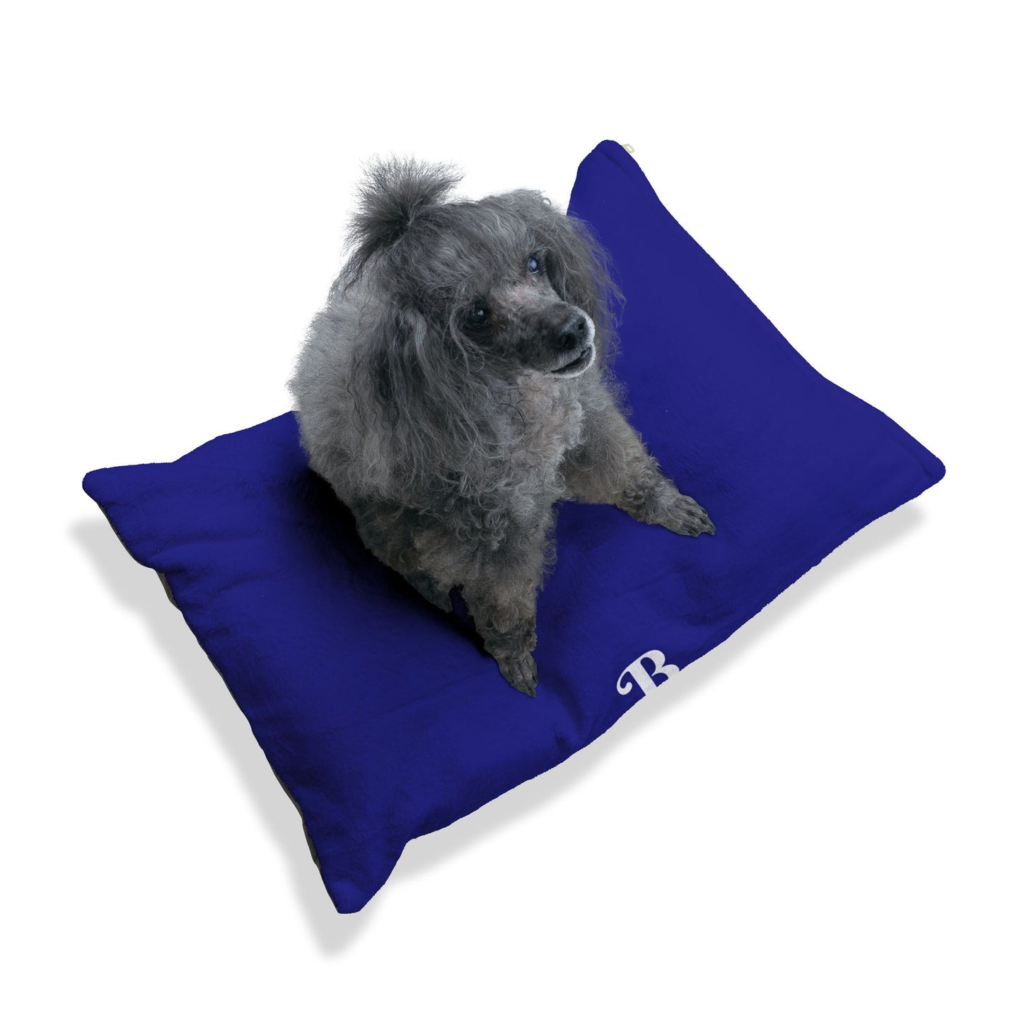 Barkle “B” Signature Navy Blue Bed