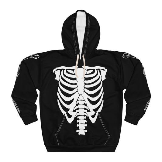 Skeleton Design Unisex Pullover Hoodie