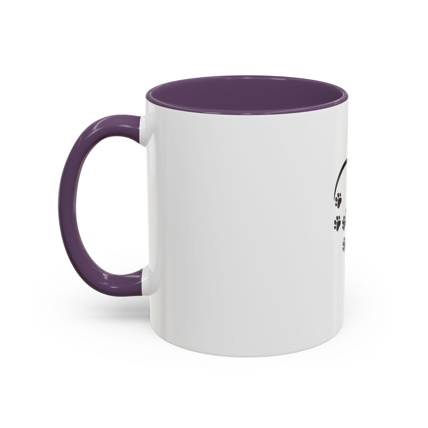 Dog Mom Accent Coffee Mug