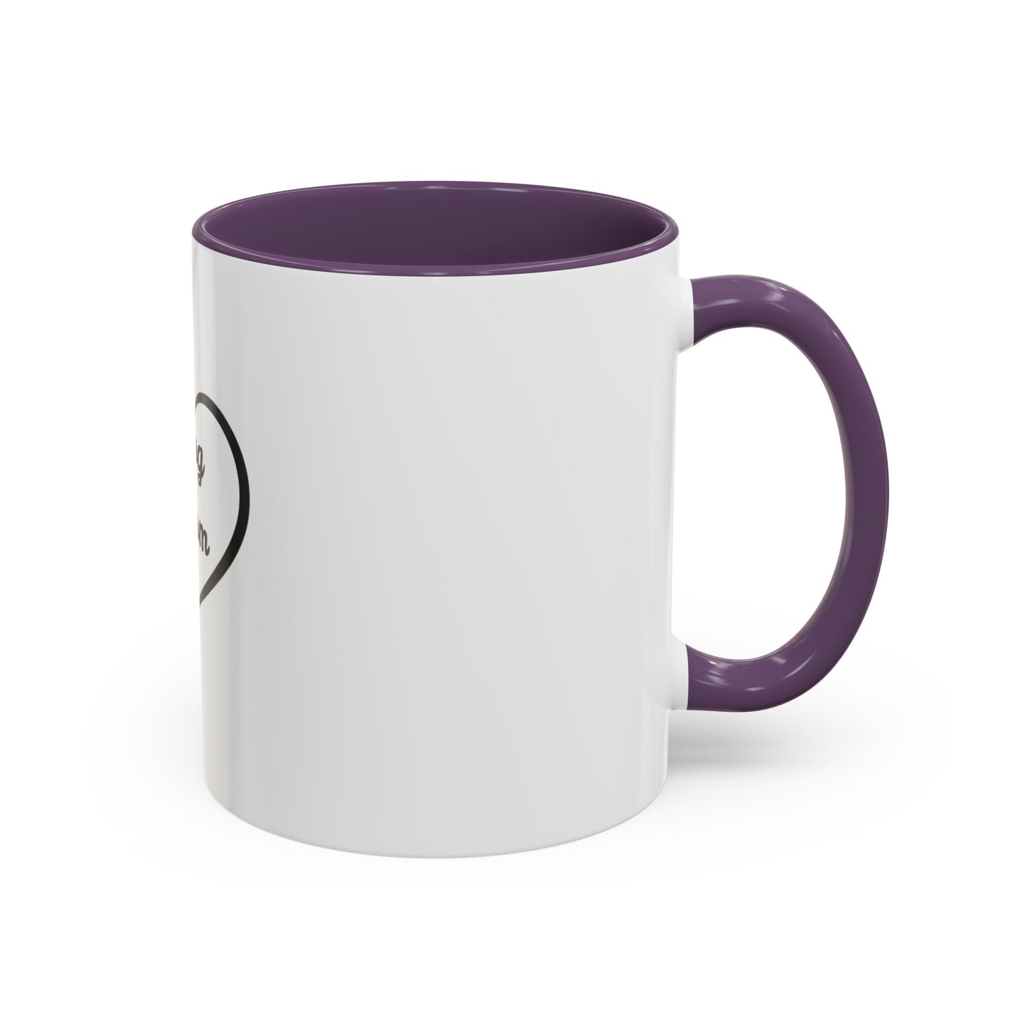 Dog Mom Accent Coffee Mug