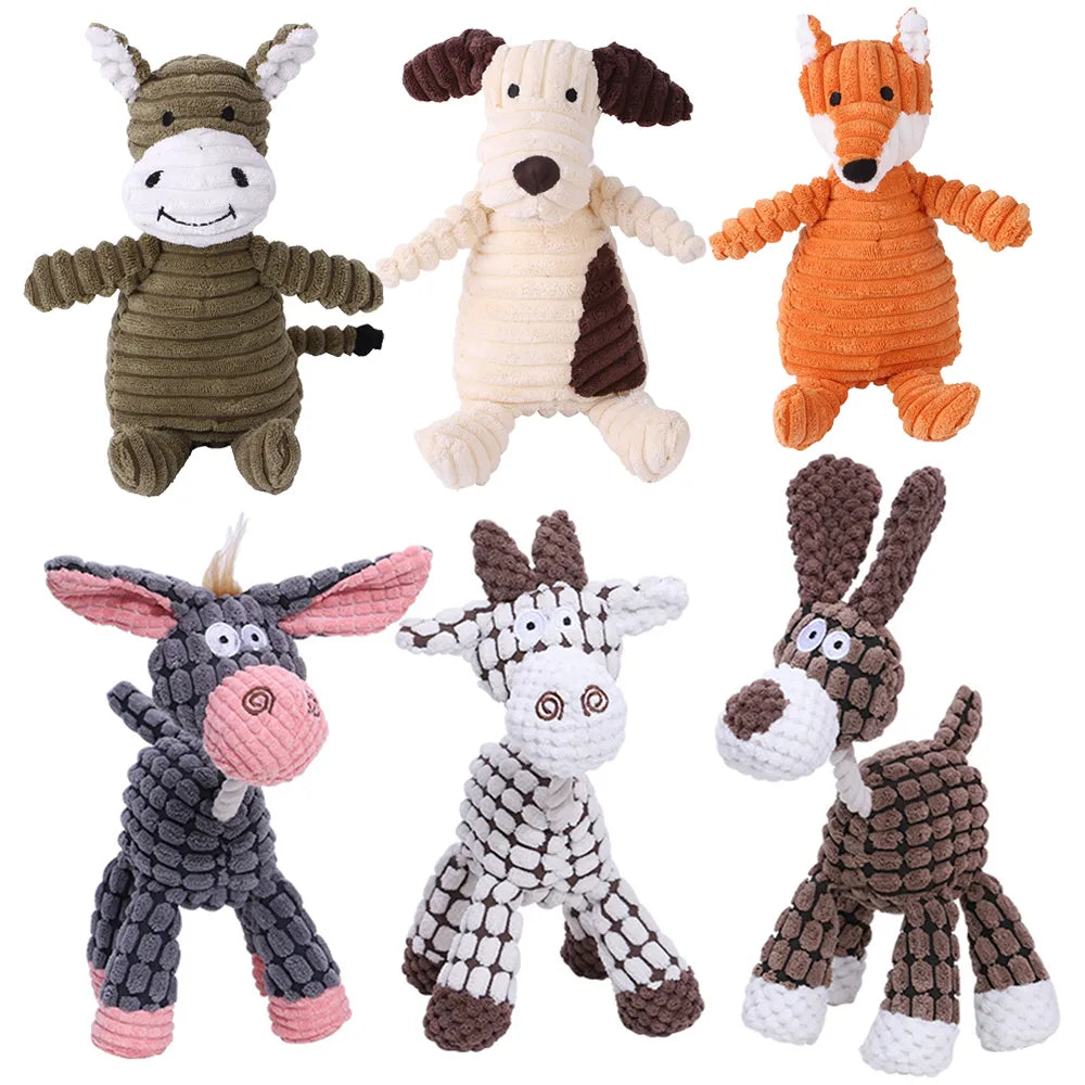 Soft Plush Dog Toy