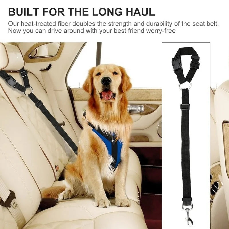 Adjustable Dog Seat Belt
