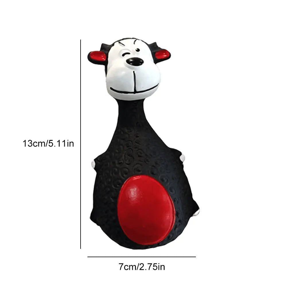 Rubber Squeaky Chew Toy