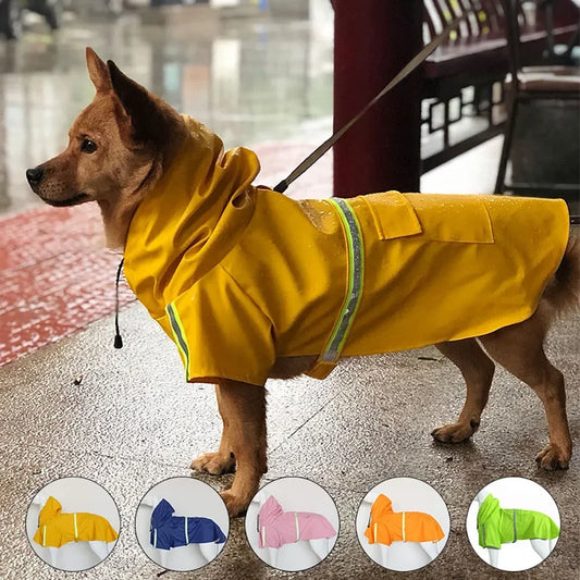 Reflective Dog Raincoat