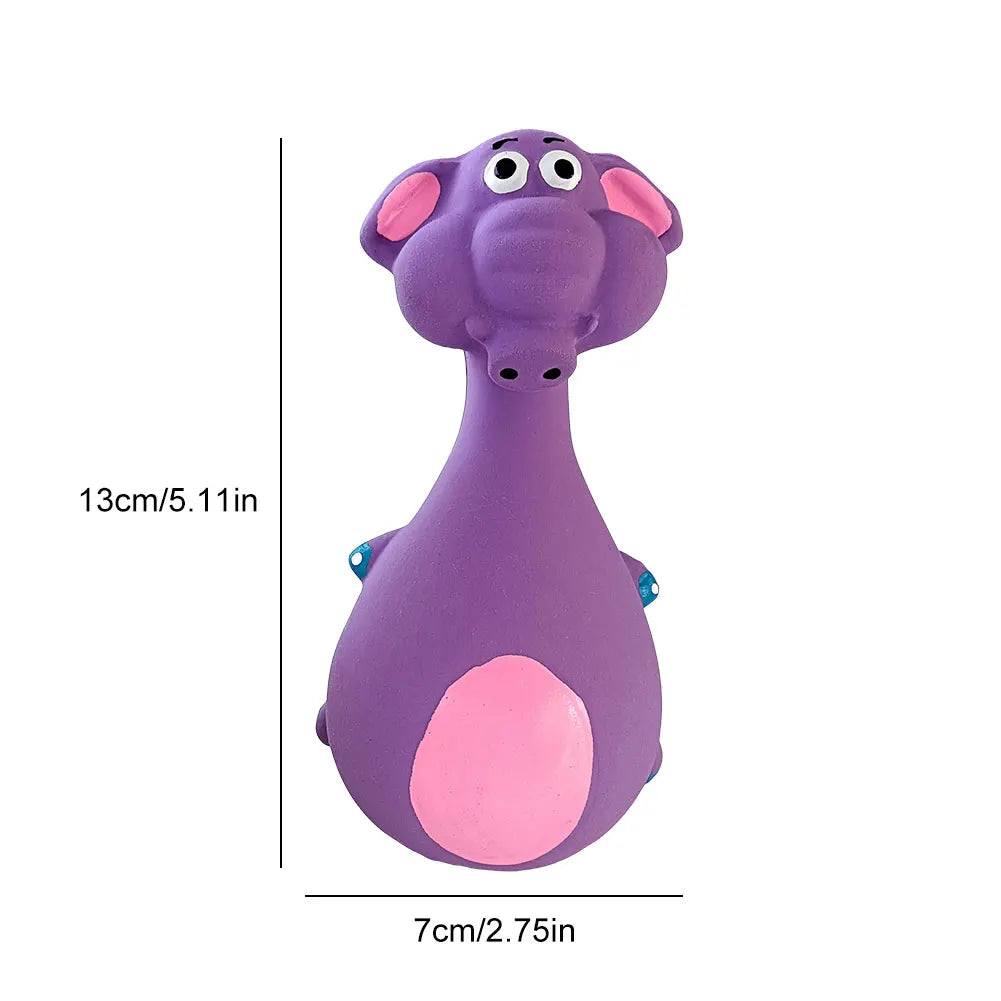Rubber Squeaky Chew Toy