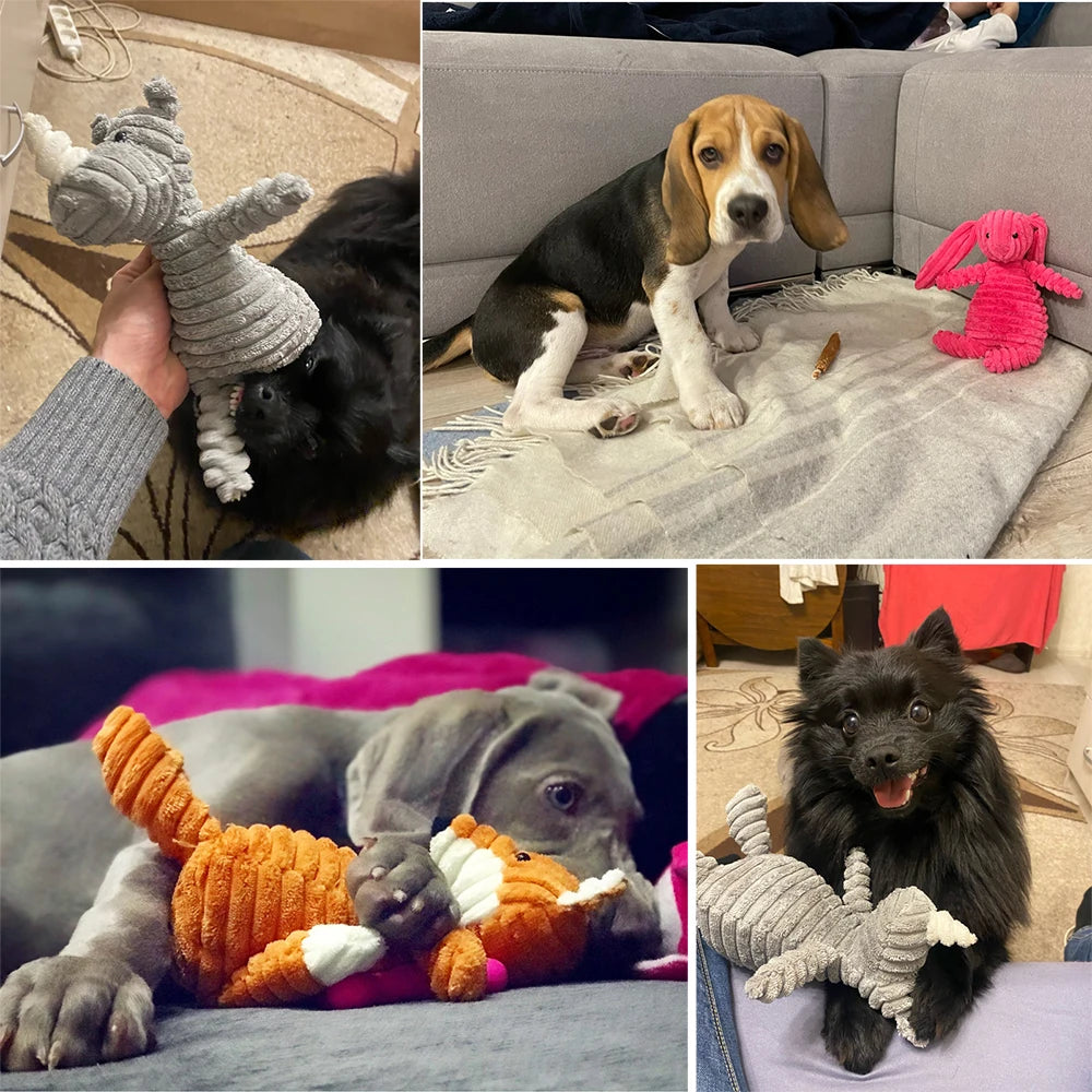 Soft Plush Dog Toy