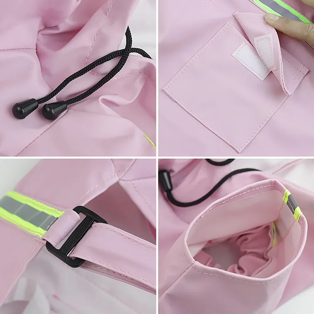 Reflective Dog Raincoat