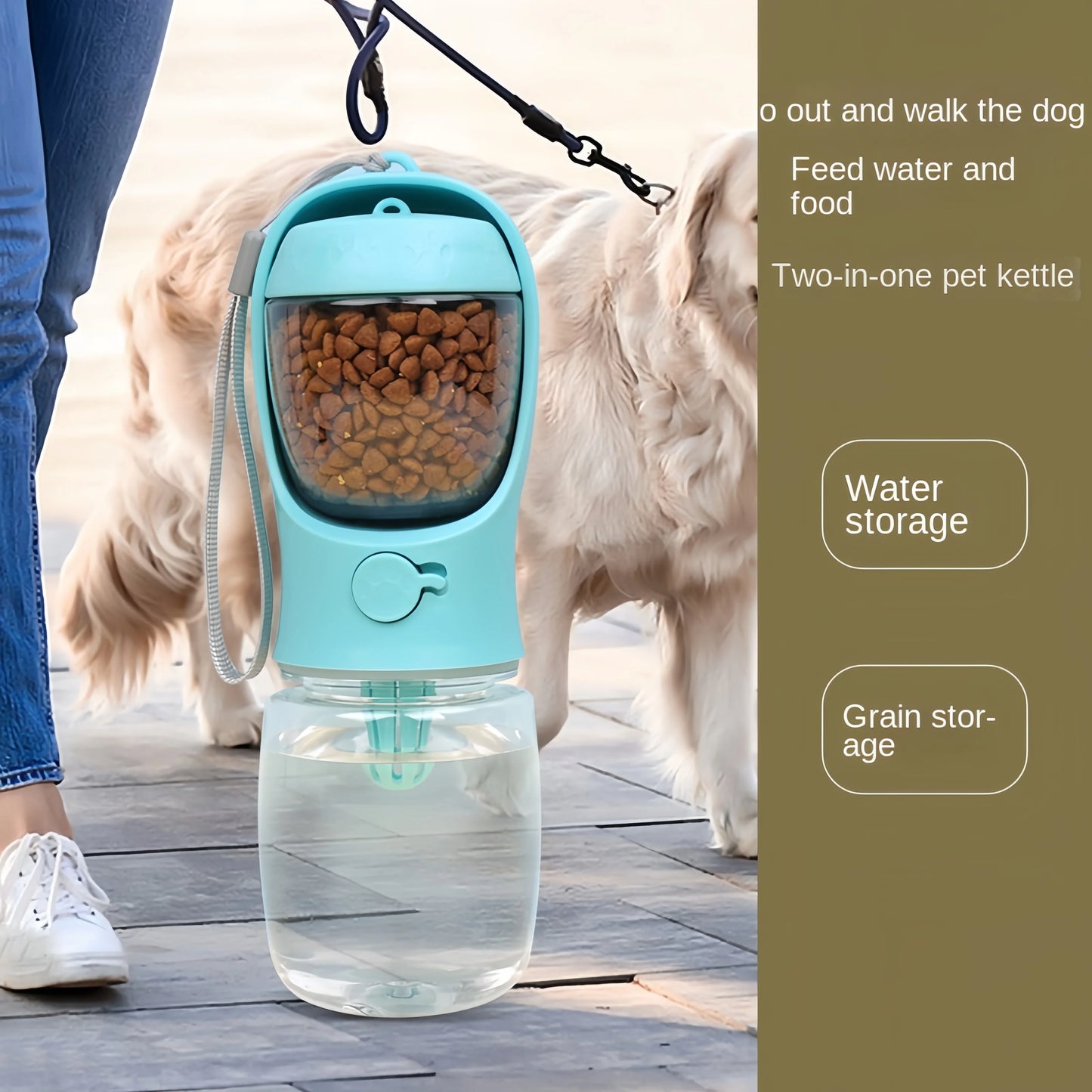 Portable Food/Water Bottle