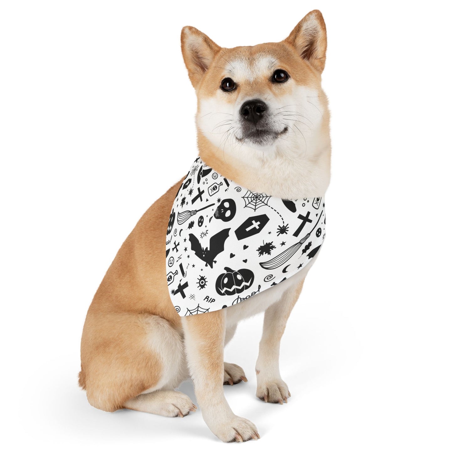 Spooky Dookie Pet Bandana Collar