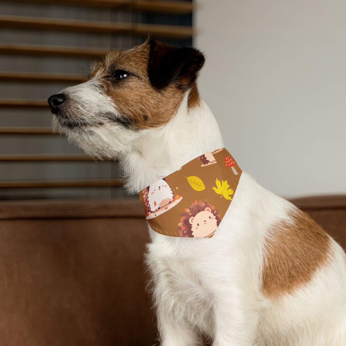 Hedgehog Pet Bandana Collar