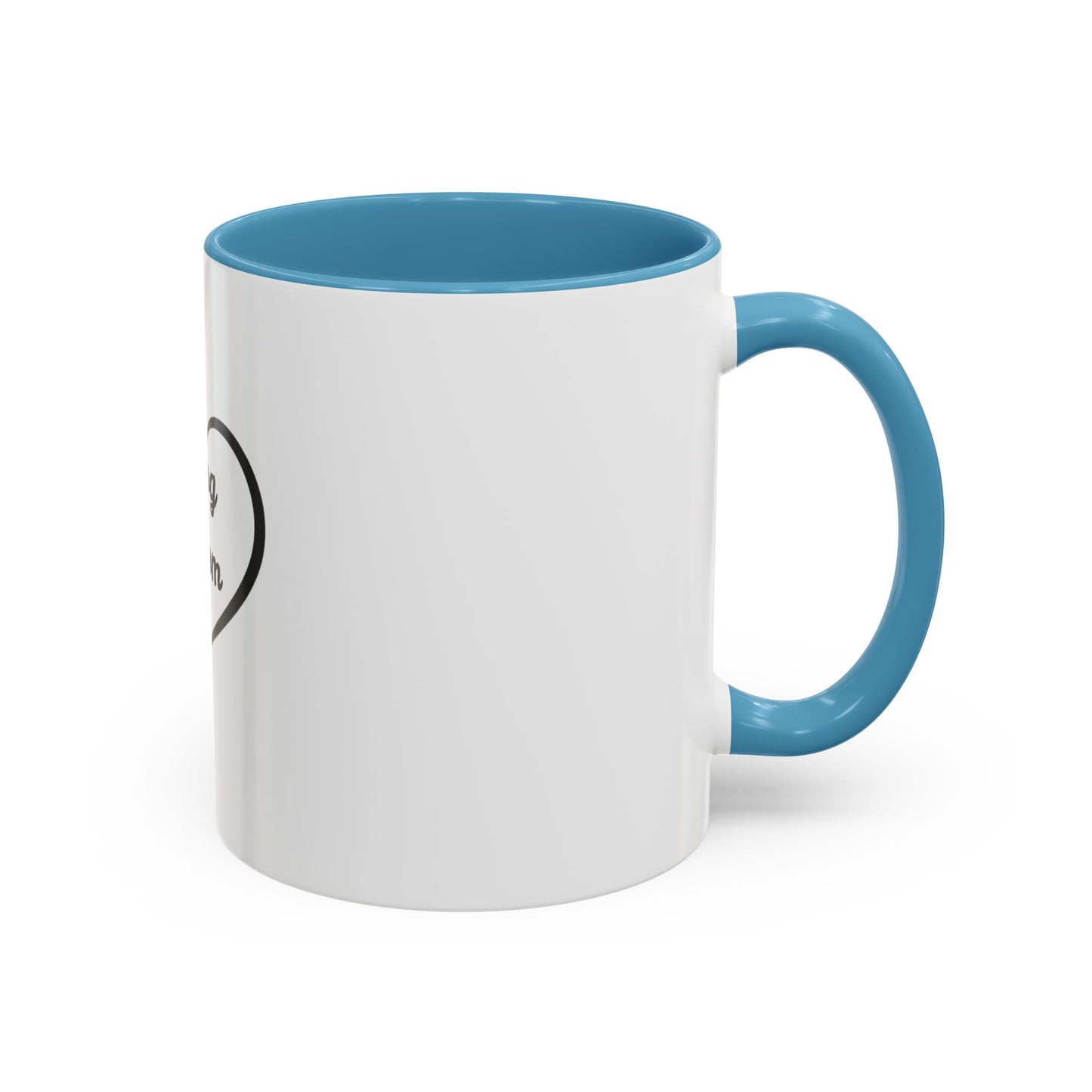 Dog Mom Accent Coffee Mug
