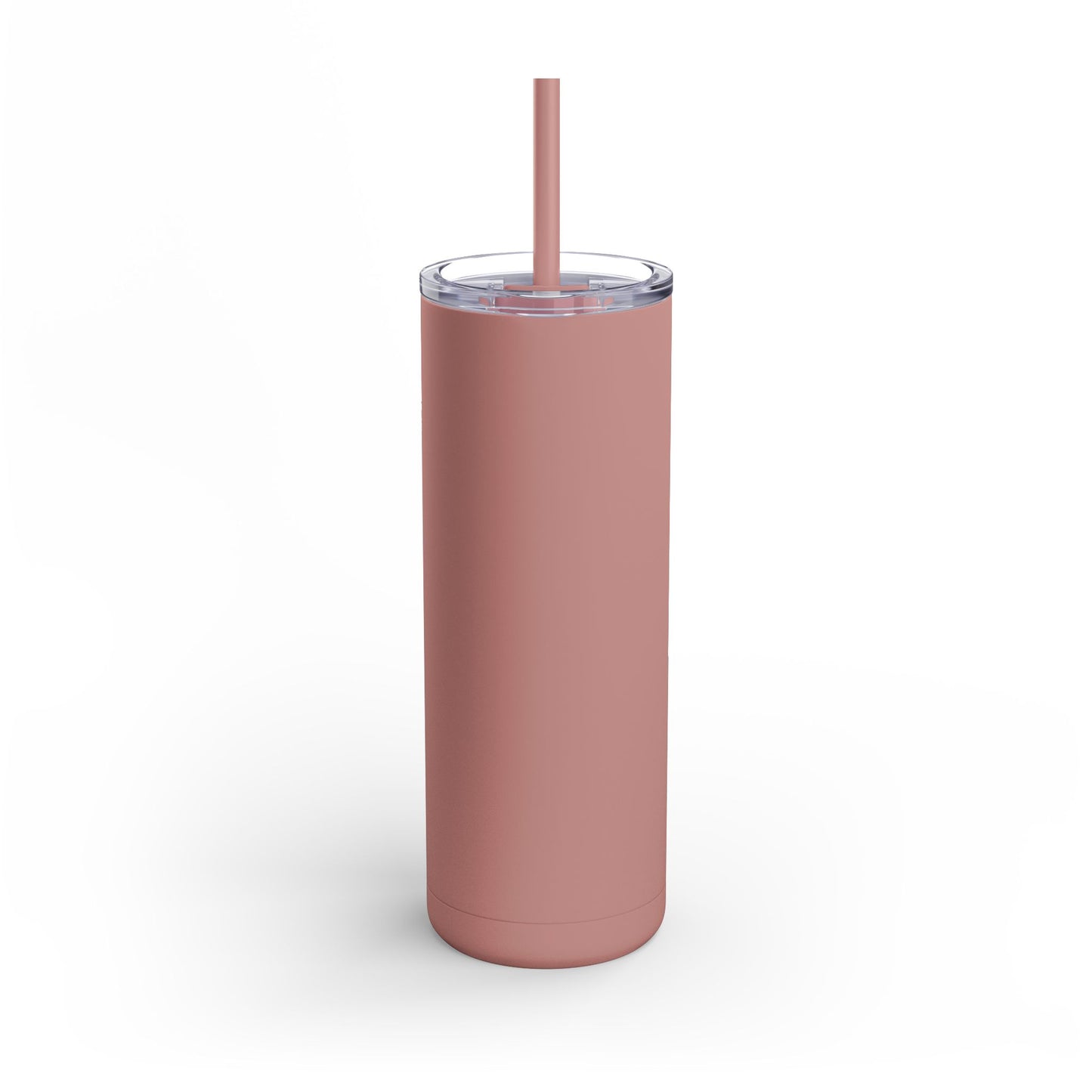 "I Left my Dog at Home for This" Skinny Matte Tumbler, 20oz