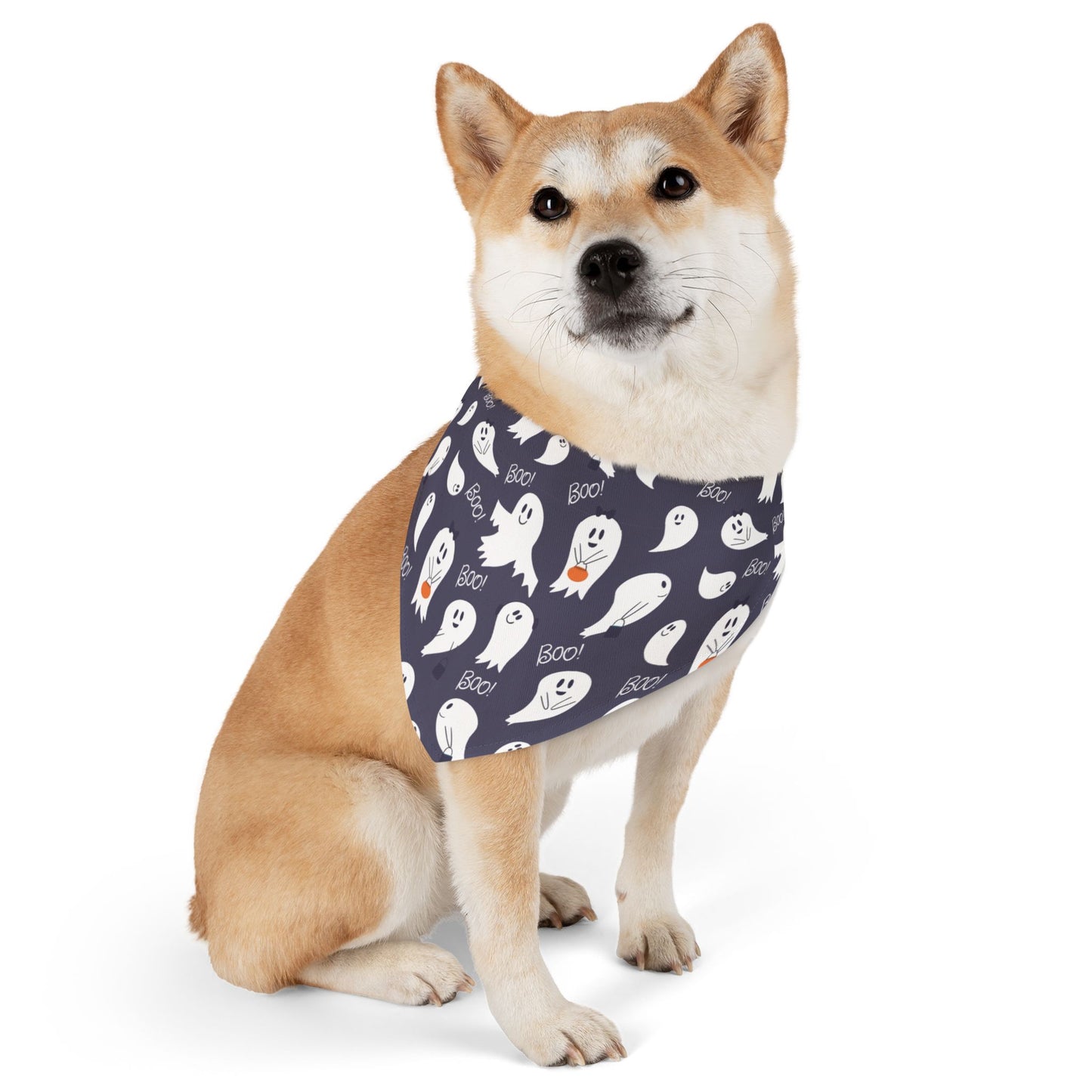 Ghostly Pet Bandana Collar